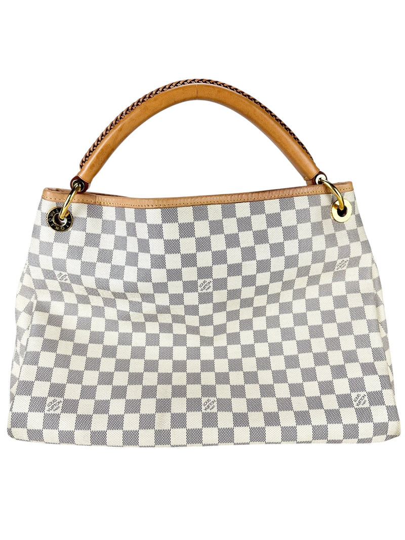 Louis Vuitton Damier Azur Coated Canvas Artsy Tote MM