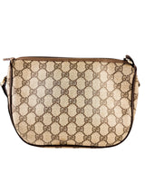 Gucci Beige Supreme Coated Canvas Sherry Line GG Shoulder Bag