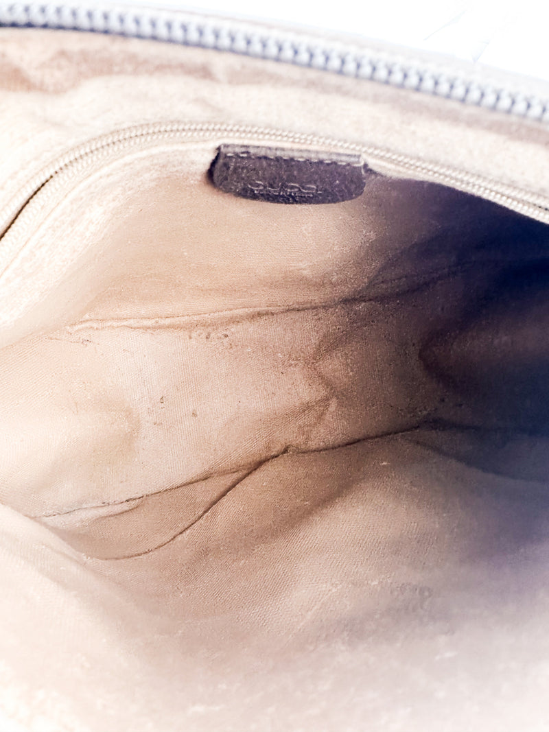 Gucci Beige Supreme Coated Canvas Sherry Line GG Shoulder Bag