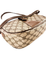 Gucci Beige Supreme Coated Canvas Sherry Line GG Shoulder Bag