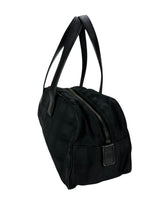 Chanel Black Nylon New Travel Line Boston Bag
