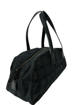 Chanel Black Nylon New Travel Line Boston Bag