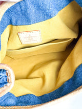 Louis Vuitton Monogram Denim Pleaty Mini