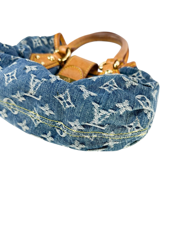 Louis Vuitton Monogram Denim Pleaty Mini