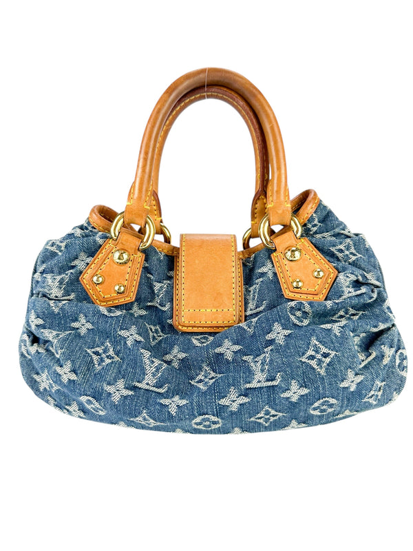Louis Vuitton Monogram Denim Pleaty Mini