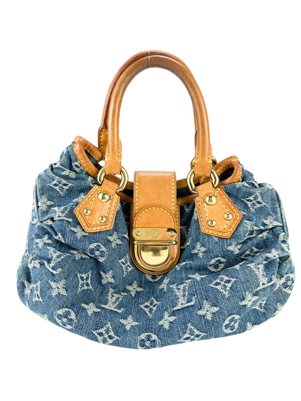Louis Vuitton Monogram Denim Pleaty Mini