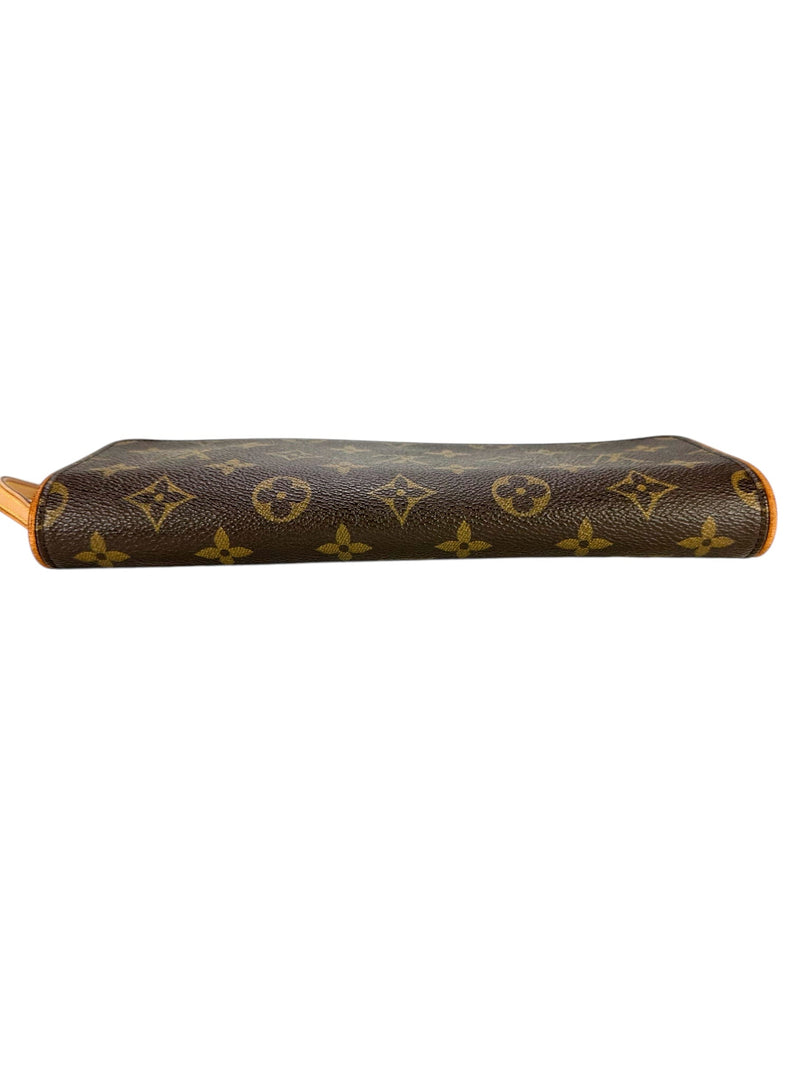 Louis Vuitton Monogram Coated Canvas Twin Pochette GM