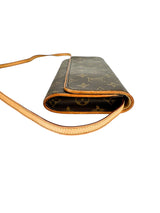Louis Vuitton Monogram Coated Canvas Twin Pochette GM