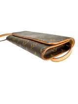 Louis Vuitton Monogram Coated Canvas Twin Pochette GM