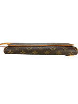 Louis Vuitton Monogram Coated Canvas Twin Pochette GM