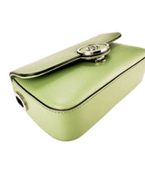 Gucci Calfskin Soft Green Petite GG Shoulder Bag Mini