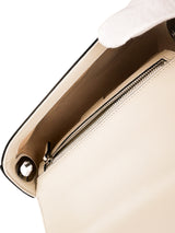 Gucci Calfskin Cream Petite GG Shoulder Bag Mini