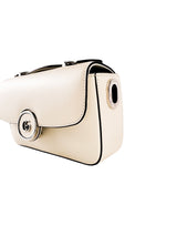 Gucci Calfskin Cream Petite GG Shoulder Bag Mini
