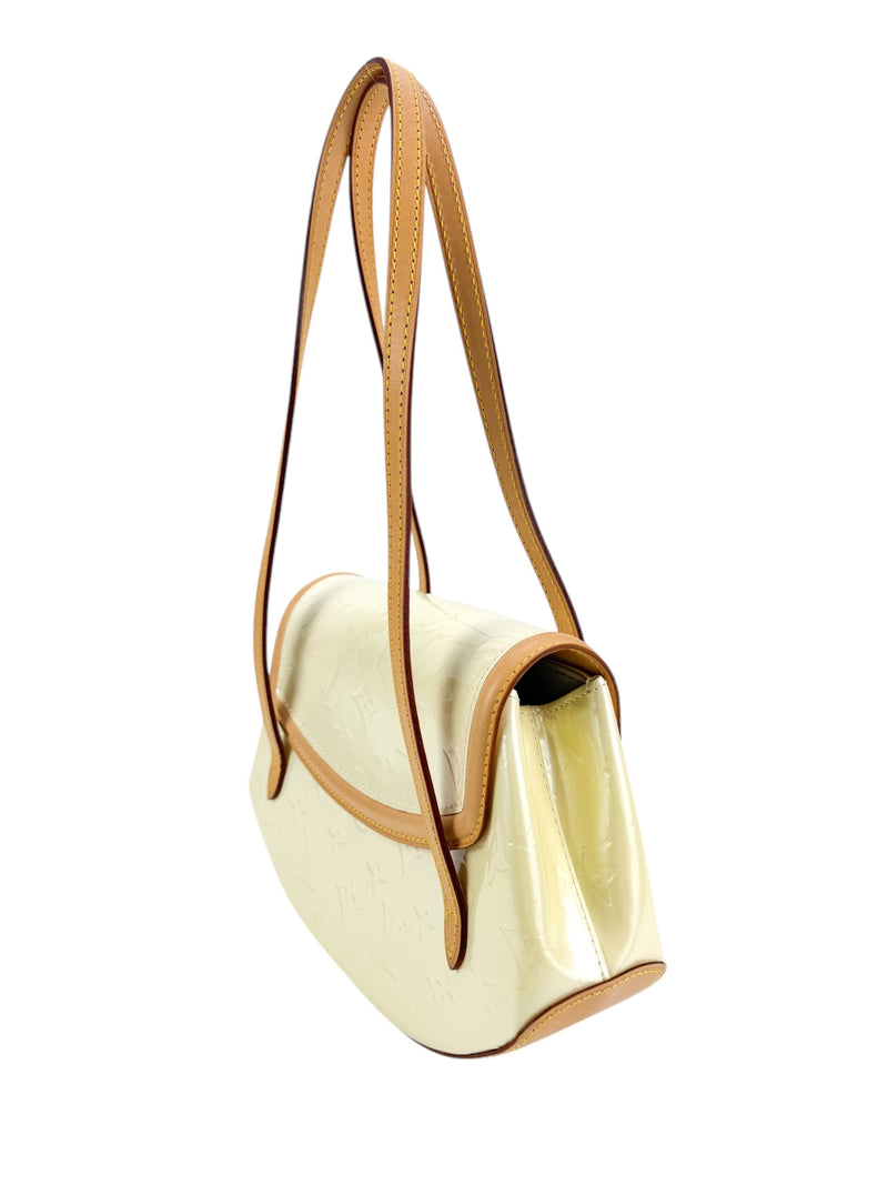 Louis Vuitton Perle Vernis Leather Biscayne Bay Bag