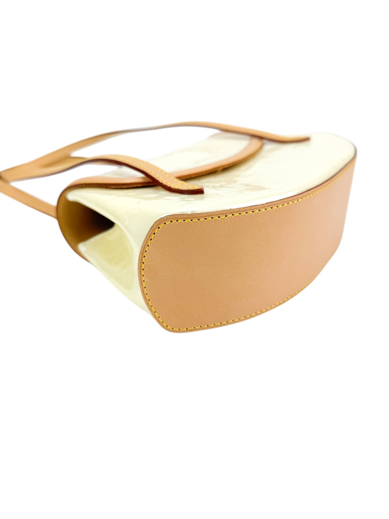 Louis Vuitton Perle Vernis Leather Biscayne Bay Bag
