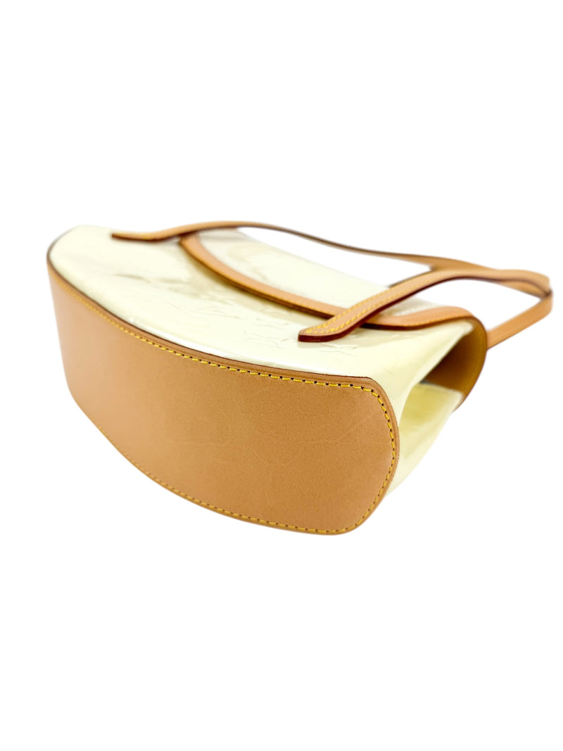 Louis Vuitton Perle Vernis Leather Biscayne Bay Bag