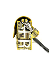 Fendi Fragment Yellow Canvas Baugette