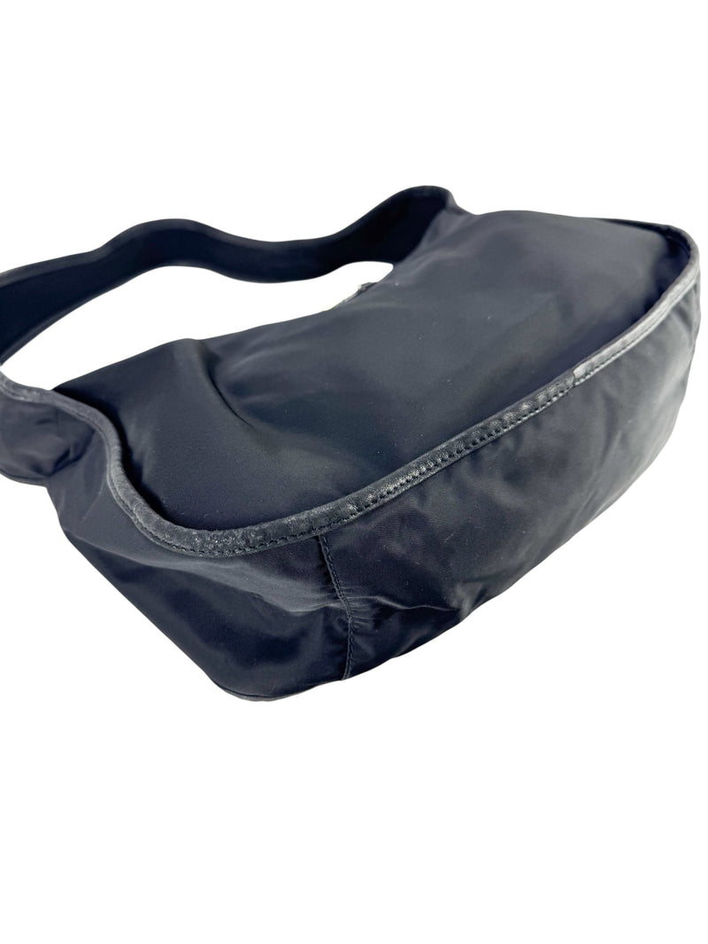 Prada Black Nylon One Shoulder Bag