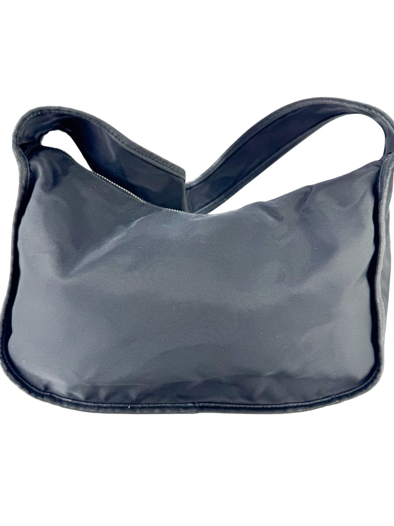Prada Black Nylon One Shoulder Bag