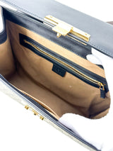 Gucci Beige GG Supreme Coated Canvas Top Handle Bag