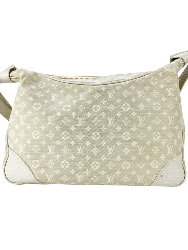 Louis Vuitton Ivory Canvas Mini Lin Boulonge Shoulder Bag