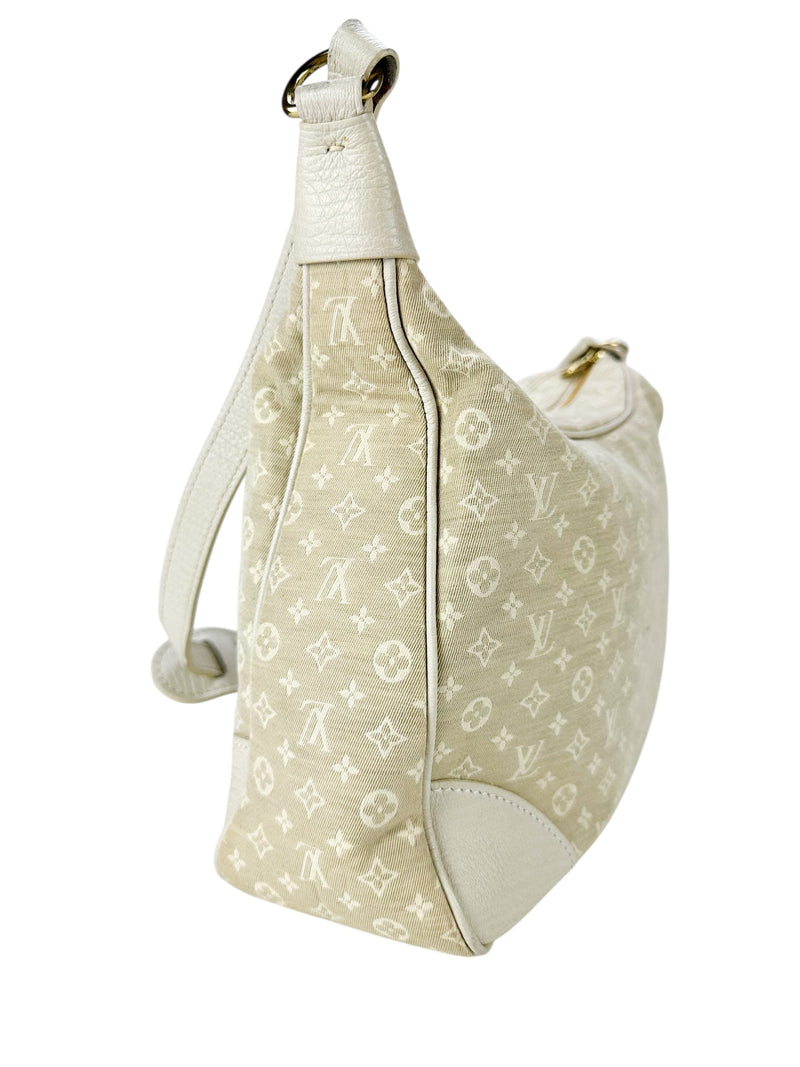 Louis Vuitton Ivory Canvas Mini Lin Boulonge Shoulder Bag