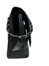Chanel Black Quilted Caviar Classic Double Flap Bag Maxi