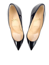 Christian Louboutin Black Patent Leather Pigalle SZ 38