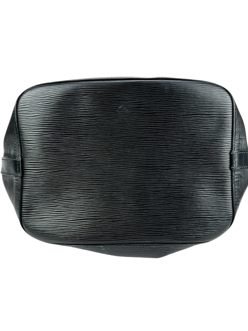 Louis Vuitton Black Epi Leather Bucket Bag