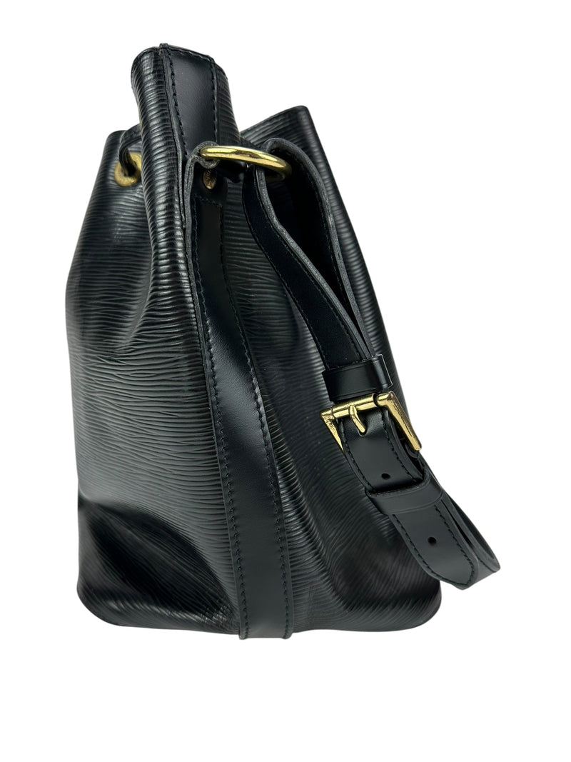 Louis Vuitton Black Epi Leather Bucket Bag