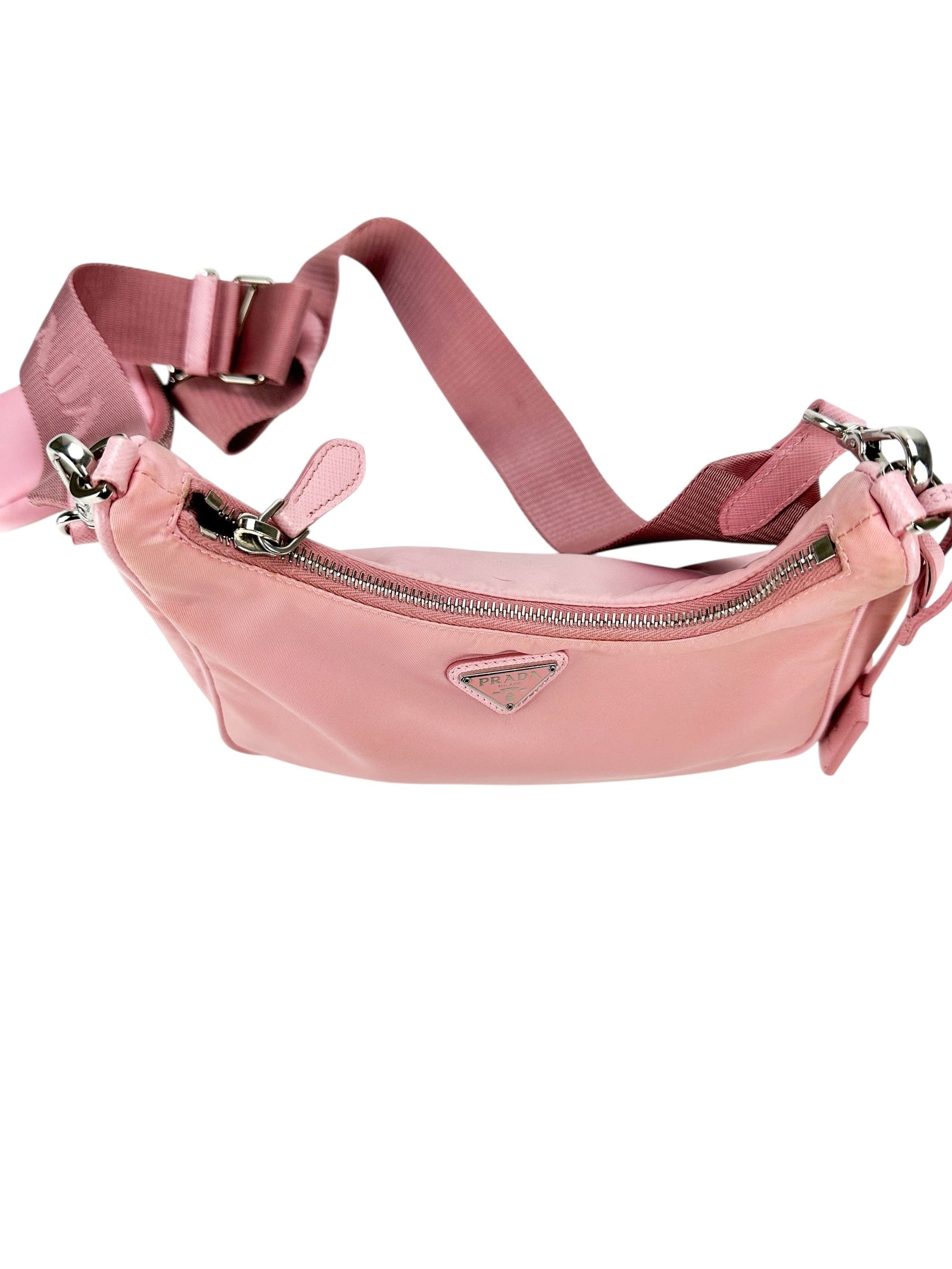 Prada Pink Nylon Re-Edition Bag – Season Consign