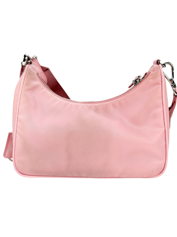 Prada Pink Nylon Re-Edition Bag