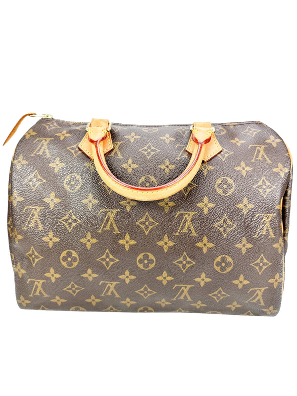 Louis Vuitton Monogram Coated Canvas Speedy 30