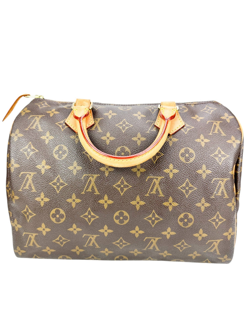Louis Vuitton Monogram Coated Canvas Speedy 30