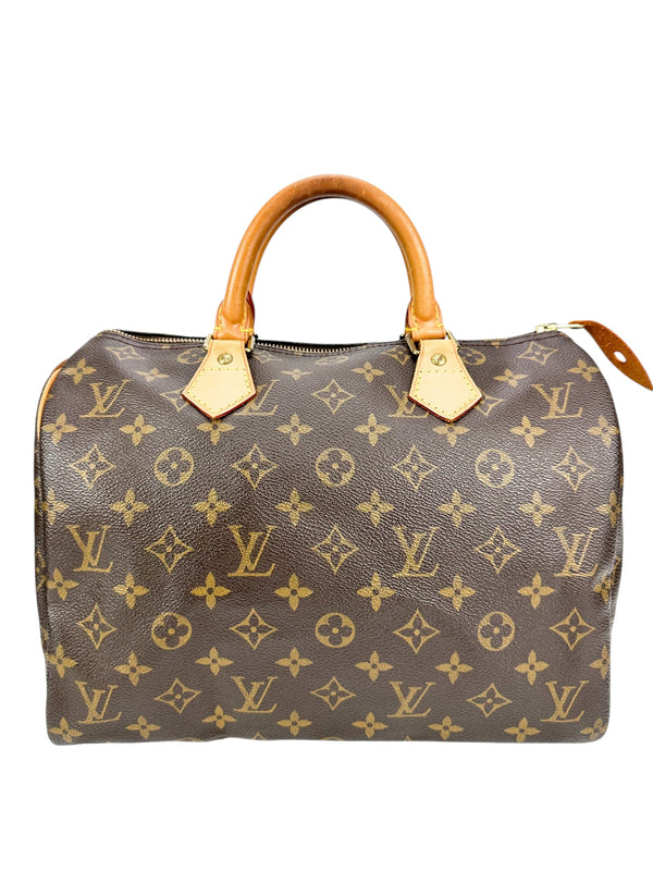 Louis Vuitton Monogram Coated Canvas Speedy 30
