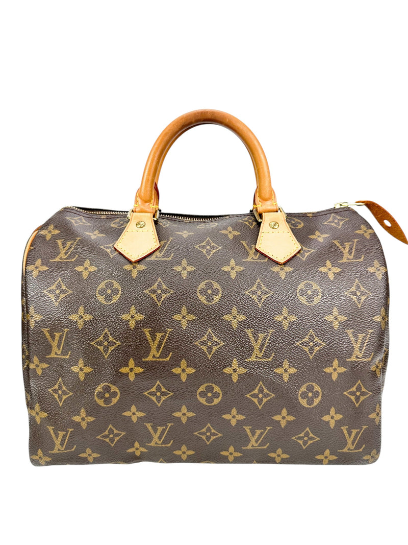 Louis Vuitton Monogram Coated Canvas Speedy 30