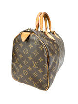 Louis Vuitton Monogram Coated Canvas Speedy 30