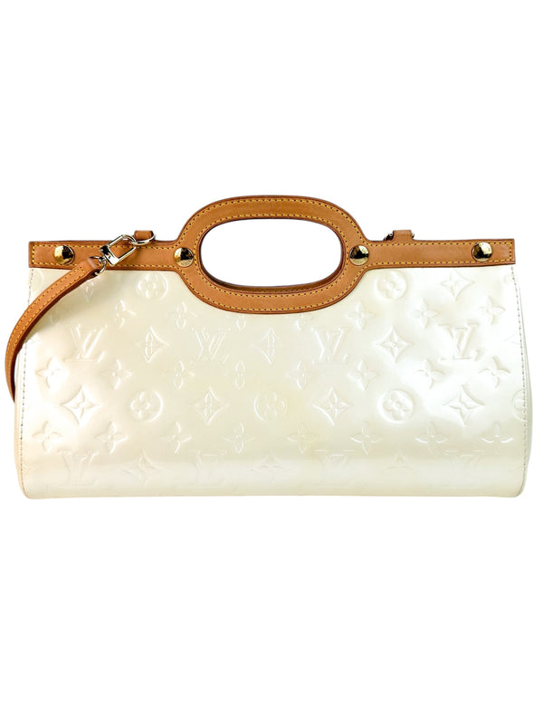 Louis Vuitton Perle Vernis Leather Roxbury Drive Handbag