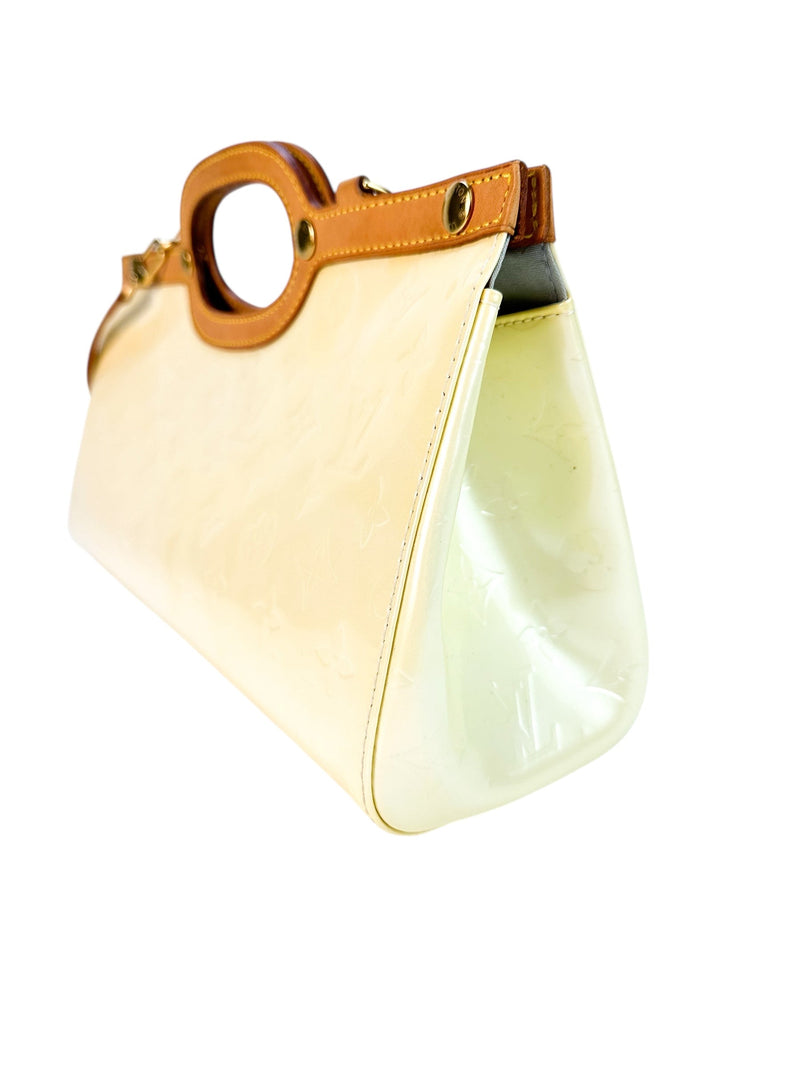 Louis Vuitton Perle Vernis Leather Roxbury Drive Handbag