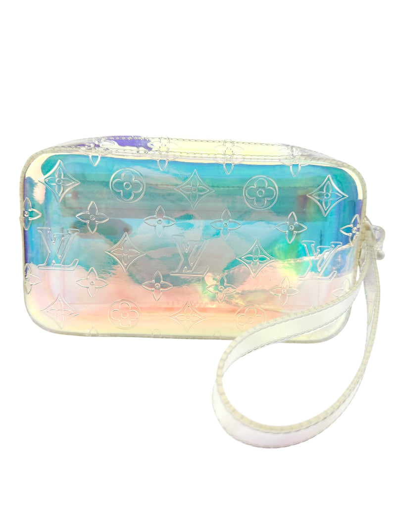 Louis Vuitton Virgil Abloh PVC Prism Monogram Pochette Volga