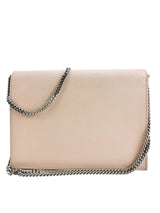 Saint Laurent Pink Pebbled Leather Cassandra