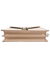 Saint Laurent Pink Pebbled Leather Cassandra