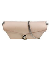 Saint Laurent Pink Pebbled Leather Cassandra