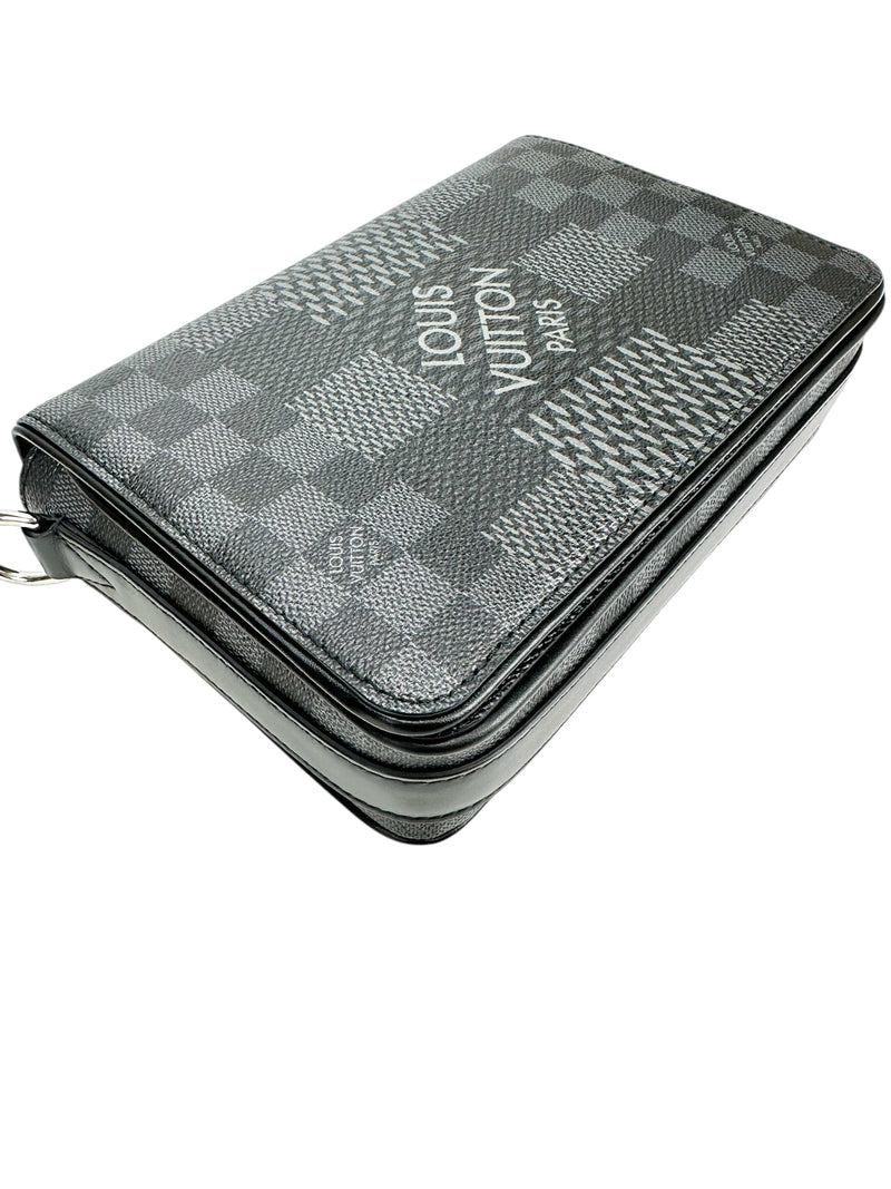 Louis Vuitton Damier Graphite Coated Canvas Studio Messenger 3D Bag