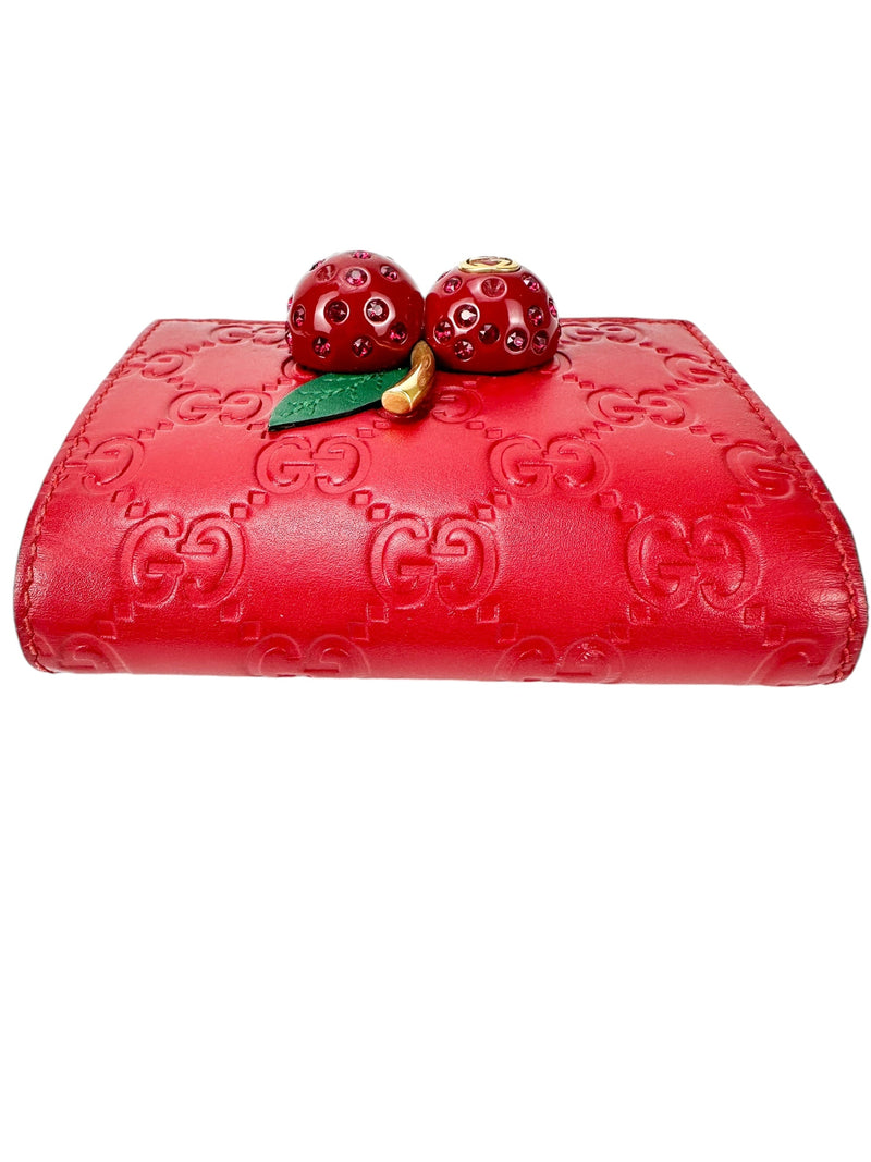Red gucci coin pouch clearance