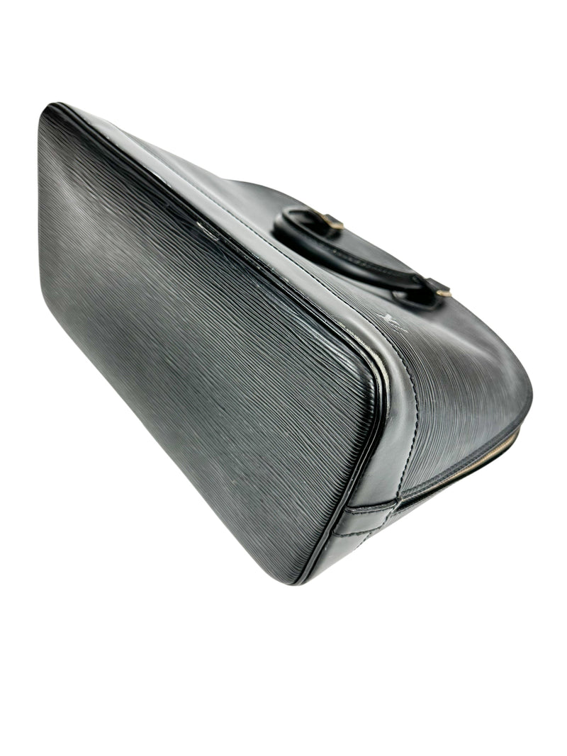 Louis Vuitton Vintage Black Epi Leather Alma PM