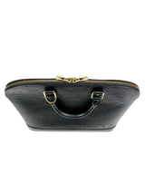Louis Vuitton Vintage Black Epi Leather Alma PM