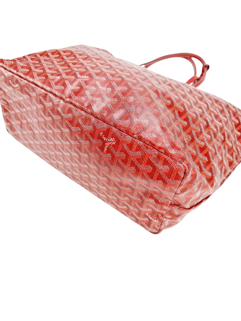 Goyard Bordeaux Goyardine Coated canvas St Louis Tote Bag