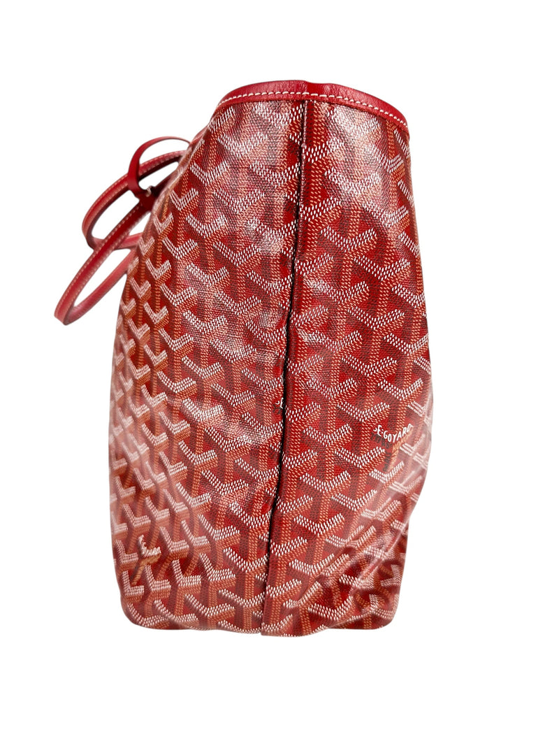 Goyard Bordeaux Goyardine Coated canvas St Louis Tote Bag