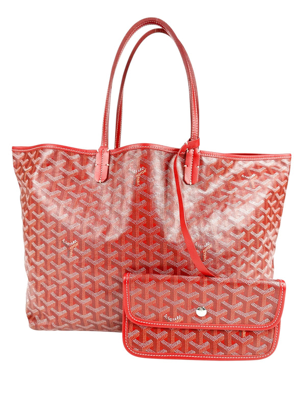 Goyard Bordeaux Goyardine Coated canvas St Louis Tote Bag
